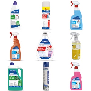 Prodotti per pulizie e sanificazione